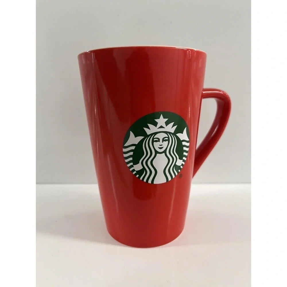 Red Starbucks Mug Cup. Dishwasher and Microwave Safe 12fl. oz 2024